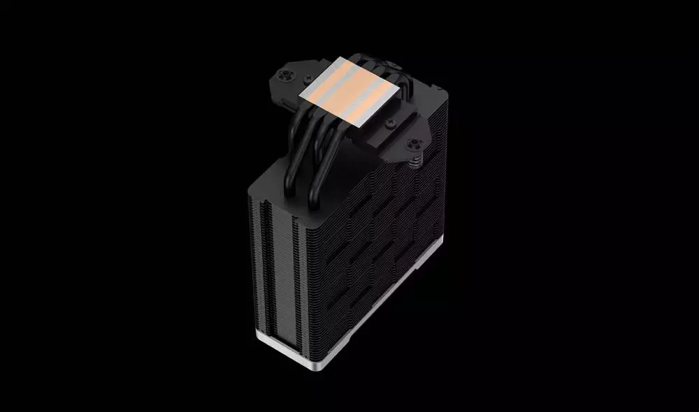 Охладител за процесор DeepCool AK400 Zero Dark Plus Dual-Fan CPU Cooler