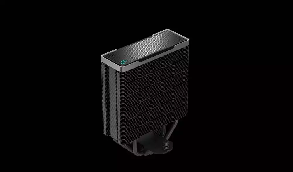 Охладител за процесор DeepCool AK400 Zero Dark Plus Dual-Fan CPU Cooler
