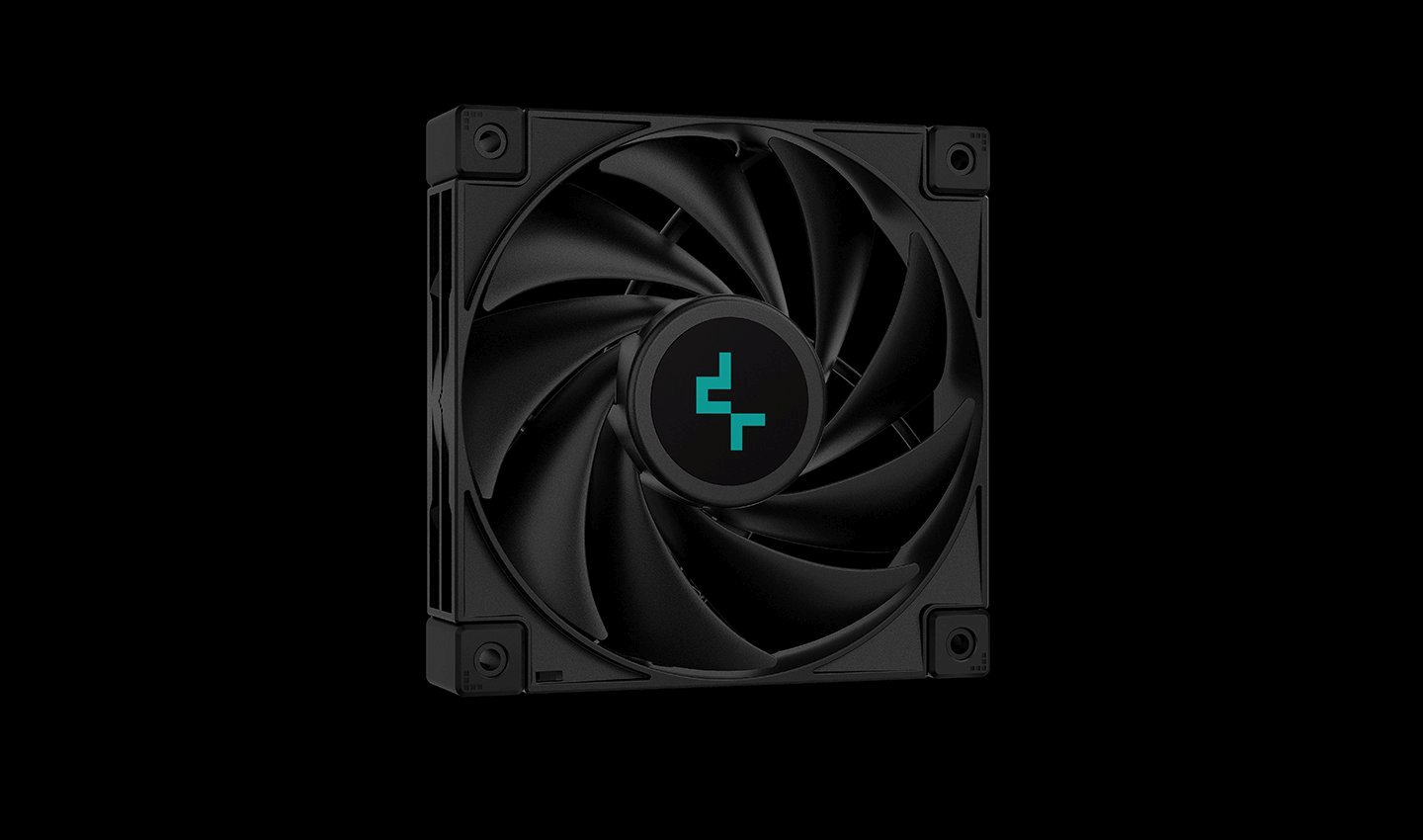 Охладител за процесор DeepCool AK400 Zero Dark Plus Dual-Fan CPU Cooler