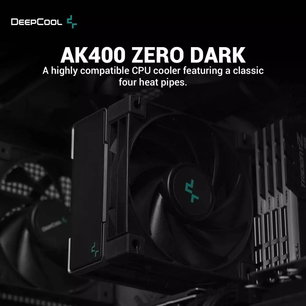 Охладитель для процессора DeepCool AK400 Zero Dark CPU Cooler