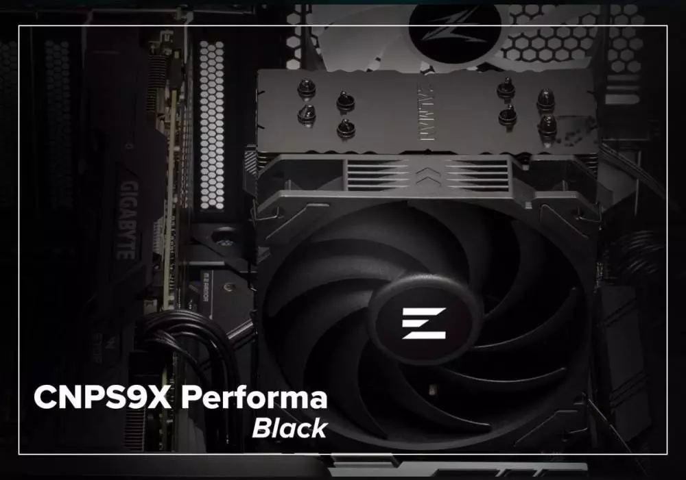 Охладител за процесор Zalman CNPS9X PERFORMA BLACK CPU Cooler