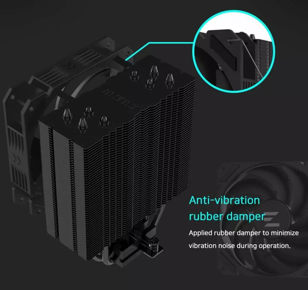 Охладител за процесор Zalman CNPS9X PERFORMA BLACK CPU Cooler