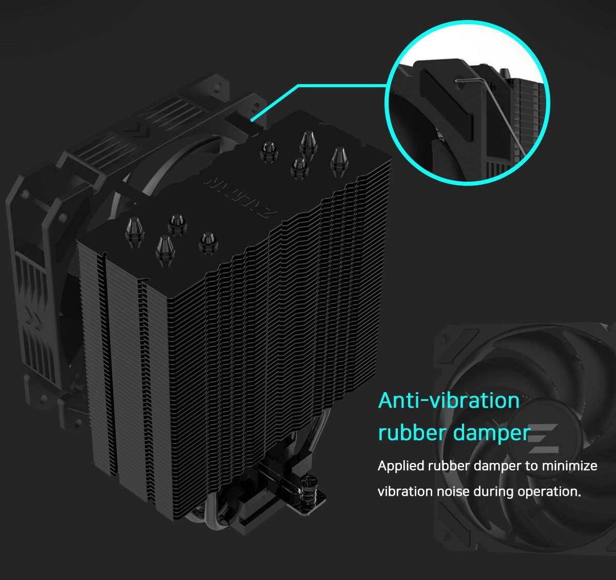 Охладител за процесор Zalman CNPS9X PERFORMA BLACK CPU Cooler