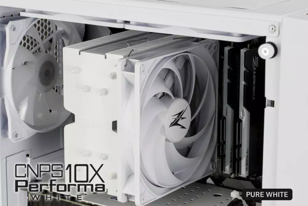Охладител за процесор Zalman CNPS10X Performa White CPU Cooler