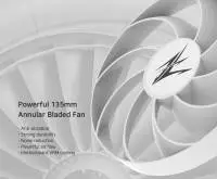 Охладител за процесор Zalman CNPS10X Performa White CPU Cooler