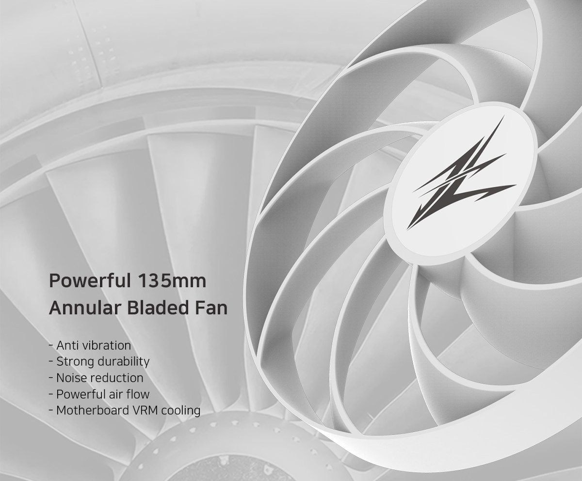Охладител за процесор Zalman CNPS10X Performa White CPU Cooler