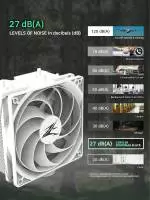 Охладител за процесор Zalman CNPS10X Performa White CPU Cooler