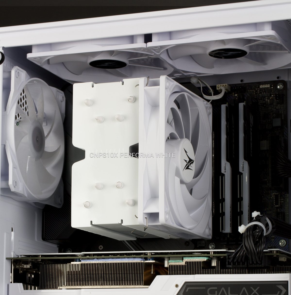 Охладител за процесор Zalman CNPS10X Performa White CPU Cooler