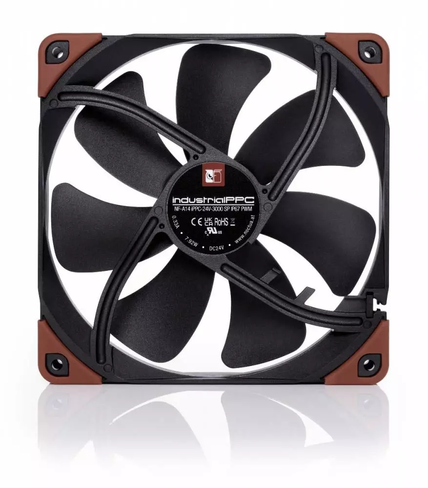 Вентилатор Noctua NF-A14 iPPC 24V 3000 SP IP67 PWM 140mm single-phase motor