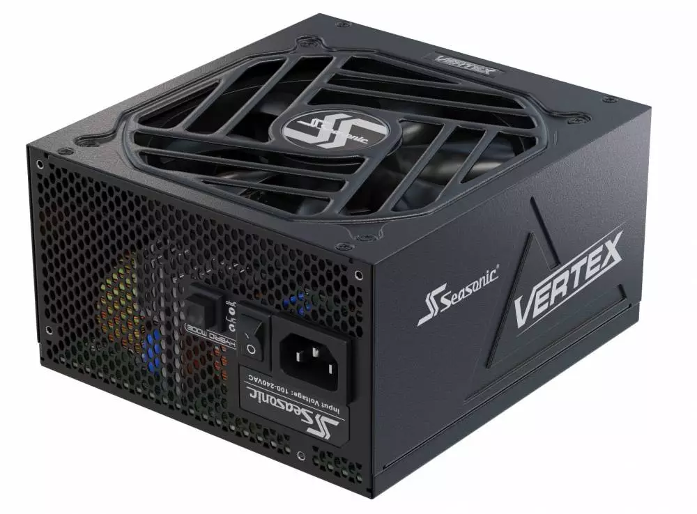 Захранване Seasonic VERTEX GX-1000 ATX 3.0 1000W 80 Plus Gold PSU PCIe Gen 5 - 12102GXAFS 
