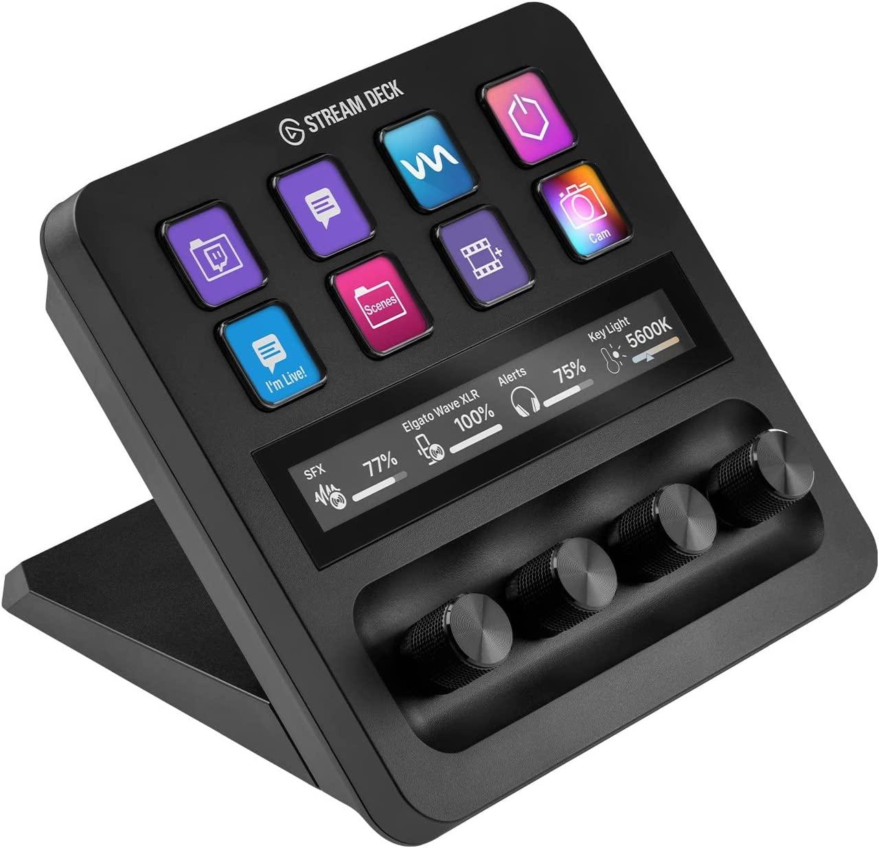 Elgato Stream Deck Plus Controller - LCD Touch Panel