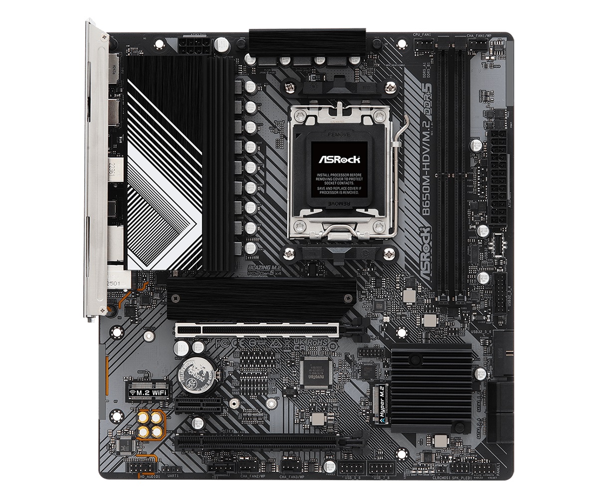 Дънна платка Asrock B650M-HDV/M.2 AM5 