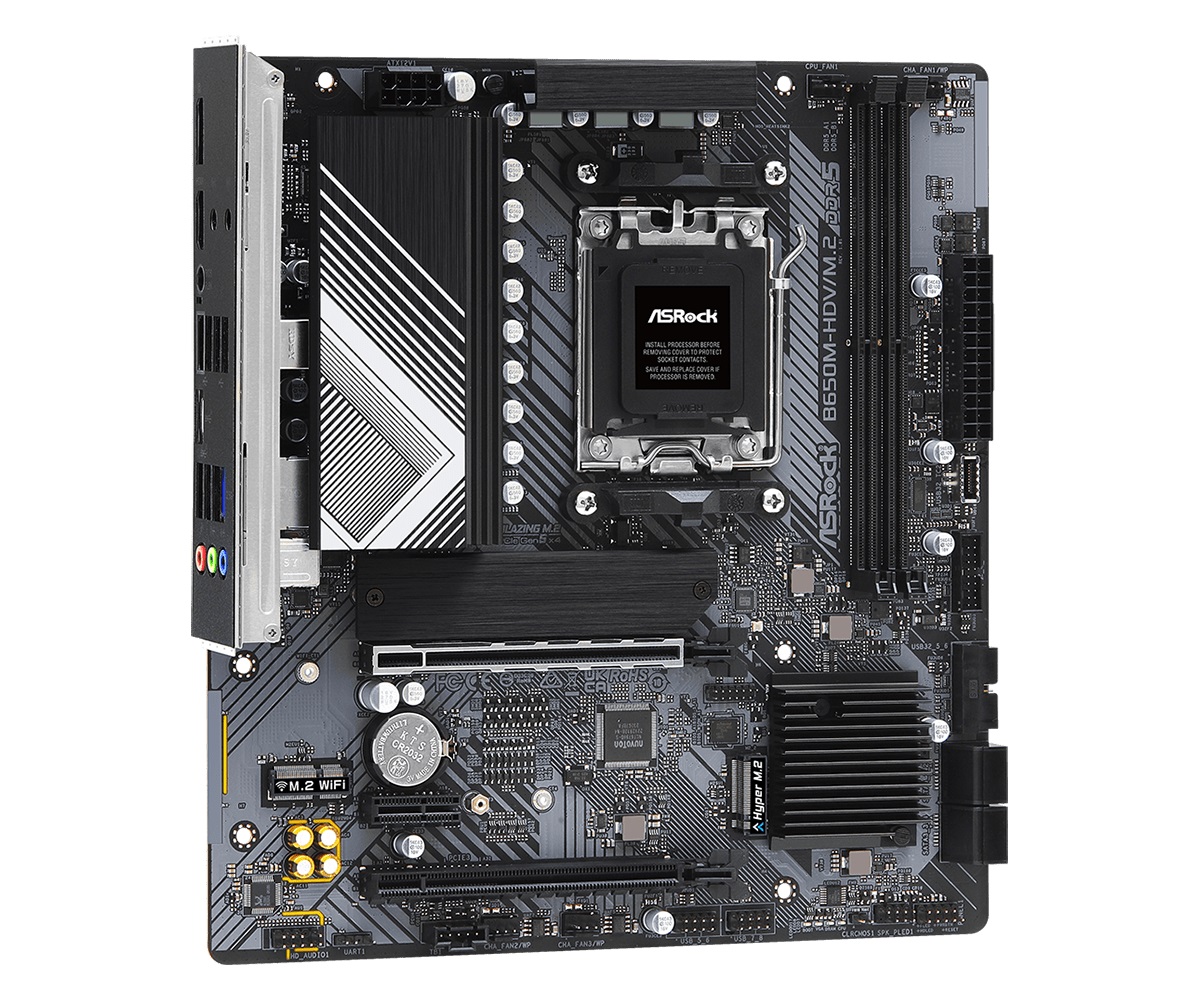 Дънна платка Asrock B650M-HDV/M.2 AM5 