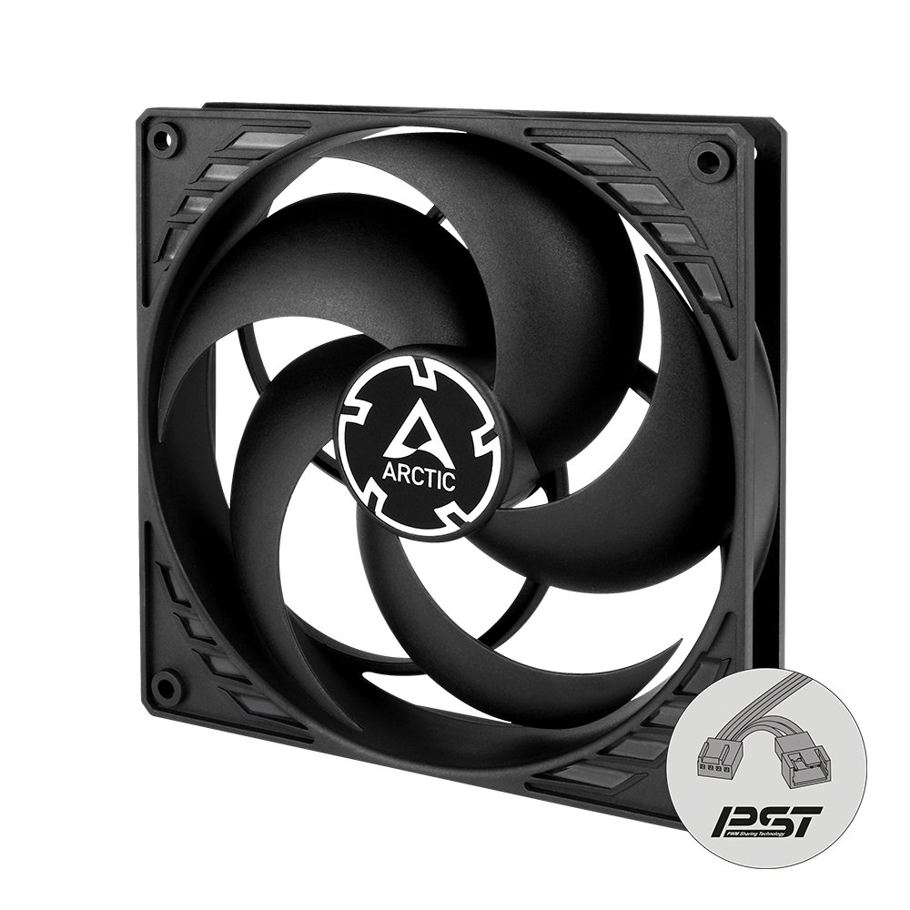 Вентилатор Arctic P14 PWM PST 140mm Fan Black/Black - ACFAN00125A
