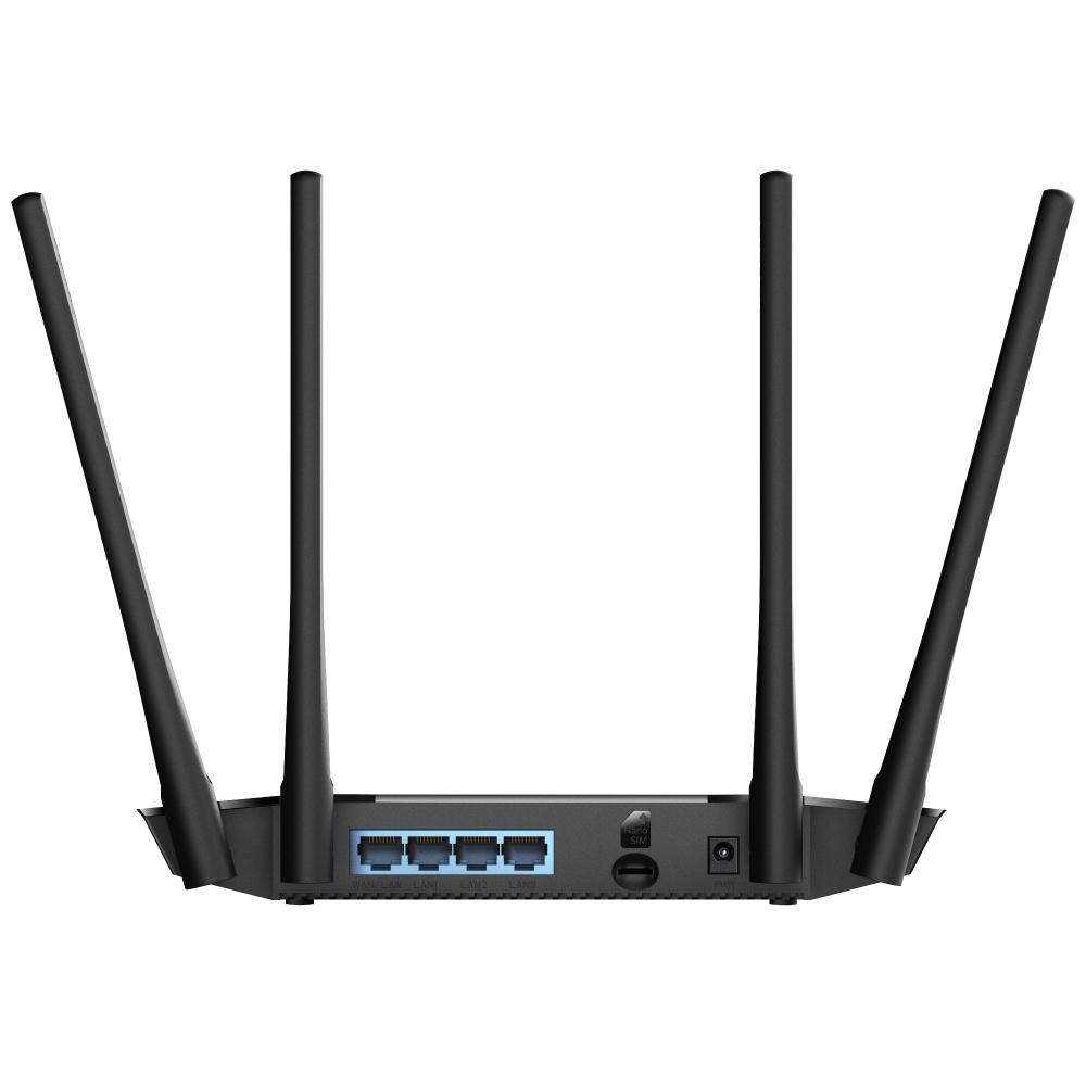 Routeur sans fil Cudy LT400, 4G LTE, 2.4GHz, 300 Mbps, 10/100