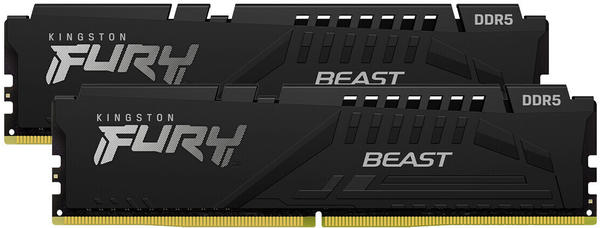 Памет Kingston FURY Beast 16GB (2x8GB) DDR5 AMD EXPO 5600MHz CL36 - KF556C36BBEK2-16