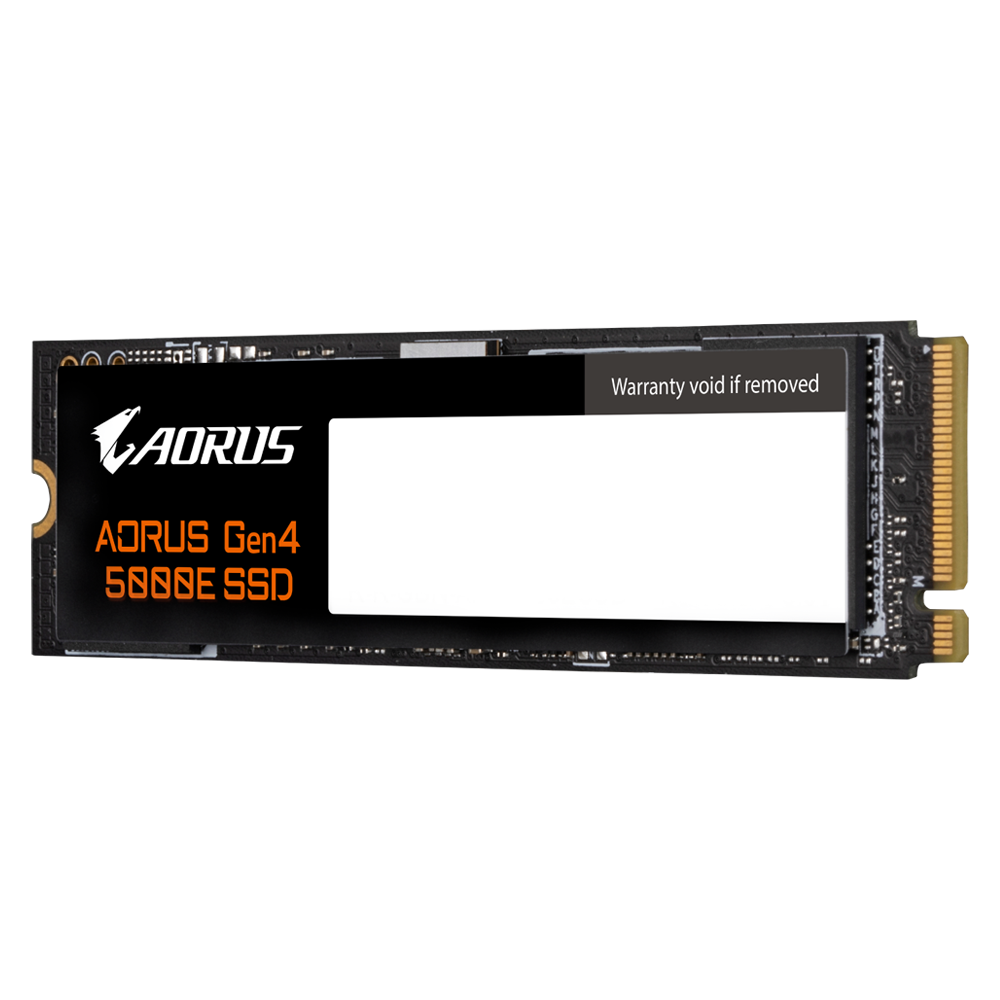 Диск SSD Gigabyte AORUS 5000E 500GB M.2 2280 NVMe PCIe Gen4x4 - AG450E500G-G