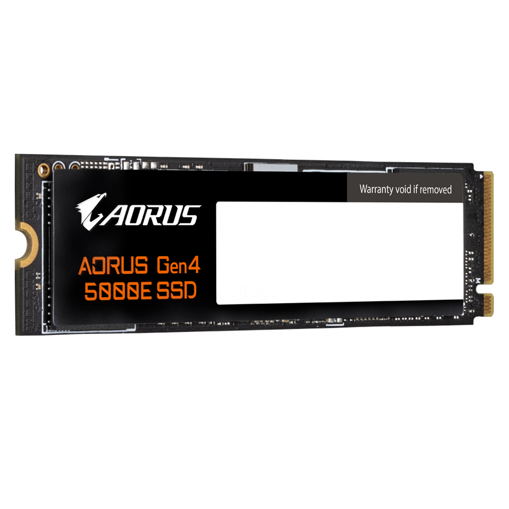 Диск SSD Gigabyte AORUS 5000E 500GB M.2 2280 NVMe PCIe Gen4x4 - AG450E500G-G