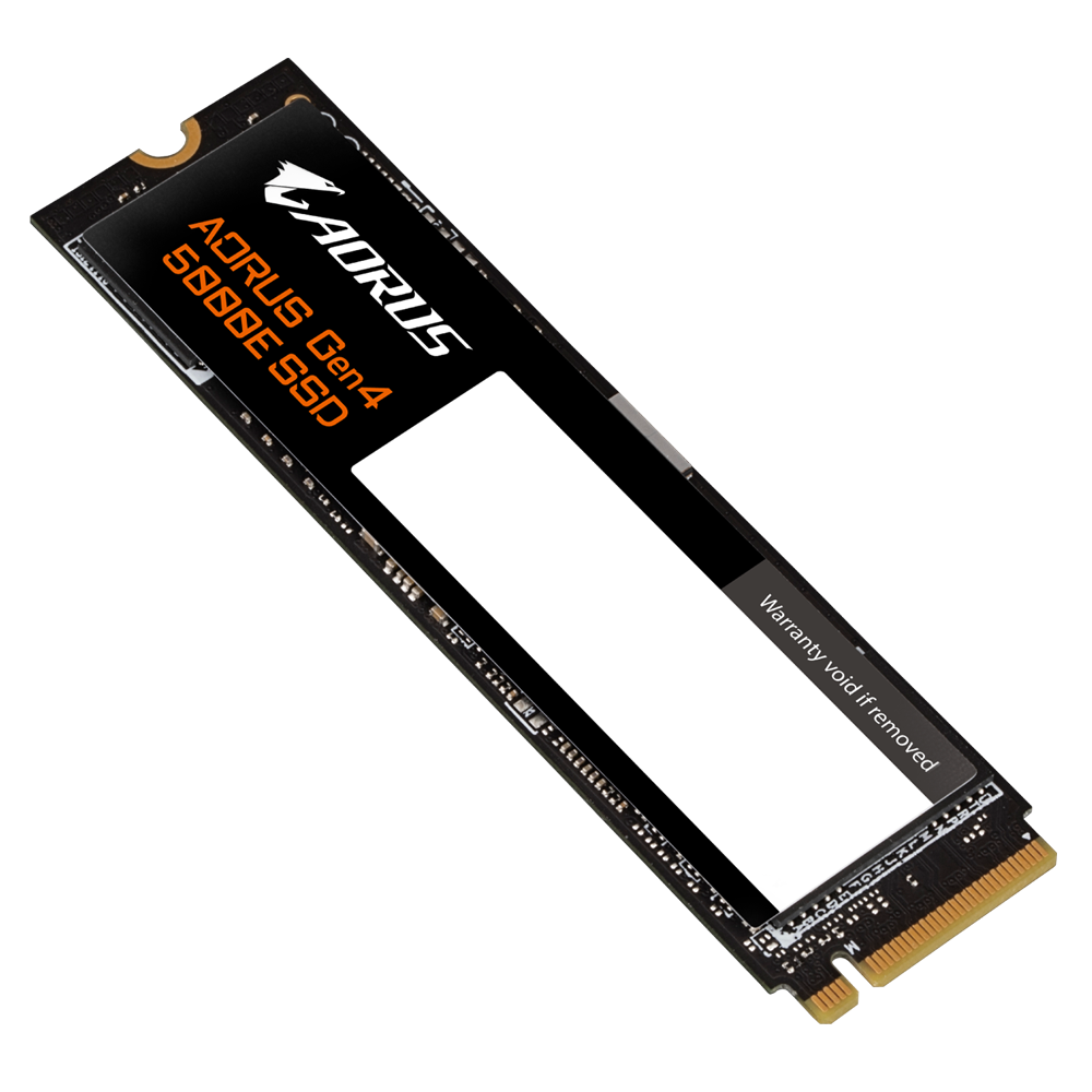 Диск SSD Gigabyte AORUS 5000E 500GB M.2 2280 NVMe PCIe Gen4x4 - AG450E500G-G