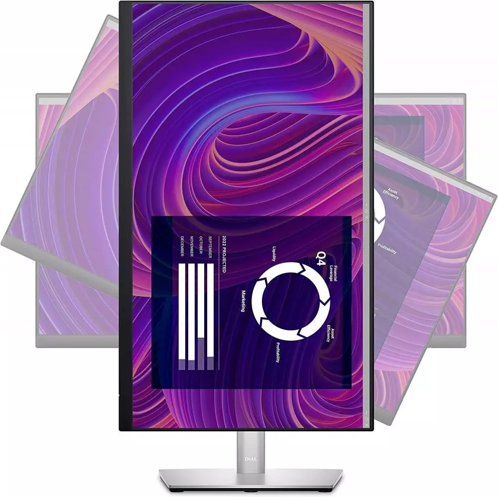 Монитор Dell PD2423D 23.8" IPS, QHD 2560x1440, 5 ms, 60 Hz, Anti-Glare