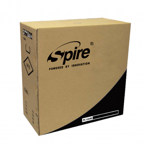 Кутия Spire Supreme 1614, 420W PSU ATX Case Black