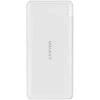 Външна батерия CANYON PB-109, Power bank 10000mAh Li-poly battery White - CNE-CPB1009W