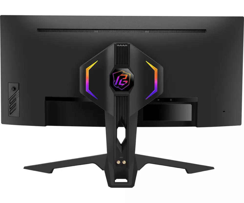 Монитор ASRock PG34WQ15R3A, 34" VA Curved, UHD 3440x1440, 165Hz, 1ms, HDR, AMD FreeSync WiFi