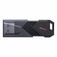 USB памет Kingston DataTraveler Exodia Onyx, 256GB, USB 3.2 Gen 1, Черна