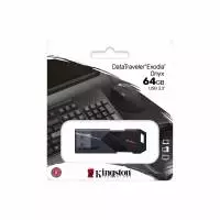USB памет Kingston DataTraveler Exodia Onyx, 256GB, USB 3.2 Gen 1, Черна