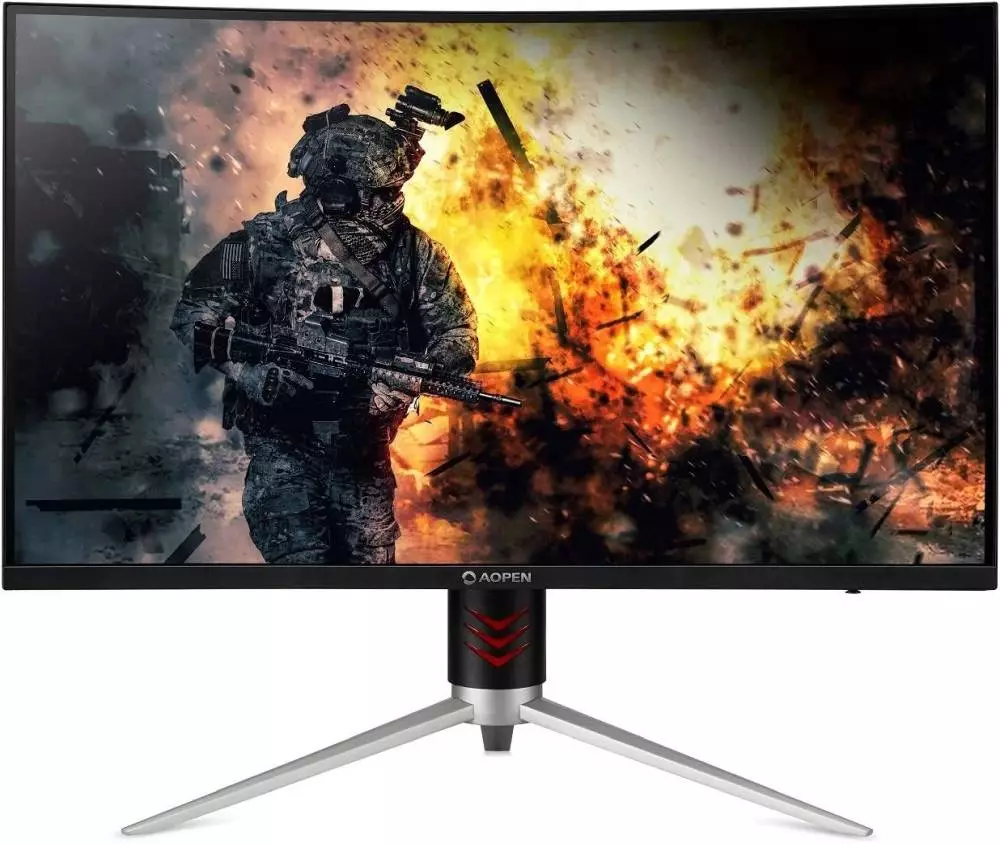 Οθόνη Aopen 27HC2URPbmiiphx, 27", VA Curved, QHD 2560x1440, 165Hz, 4ms, HDR, AMD FreeSync Premium/G-Sync