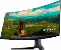 Монитор Alienware 34 AW3423DWF, Curved QD-OLED, 34.18", QHD 3440x1440, 165Hz, 0.1ms, HDR, AMD FreeSync Premium Pro 