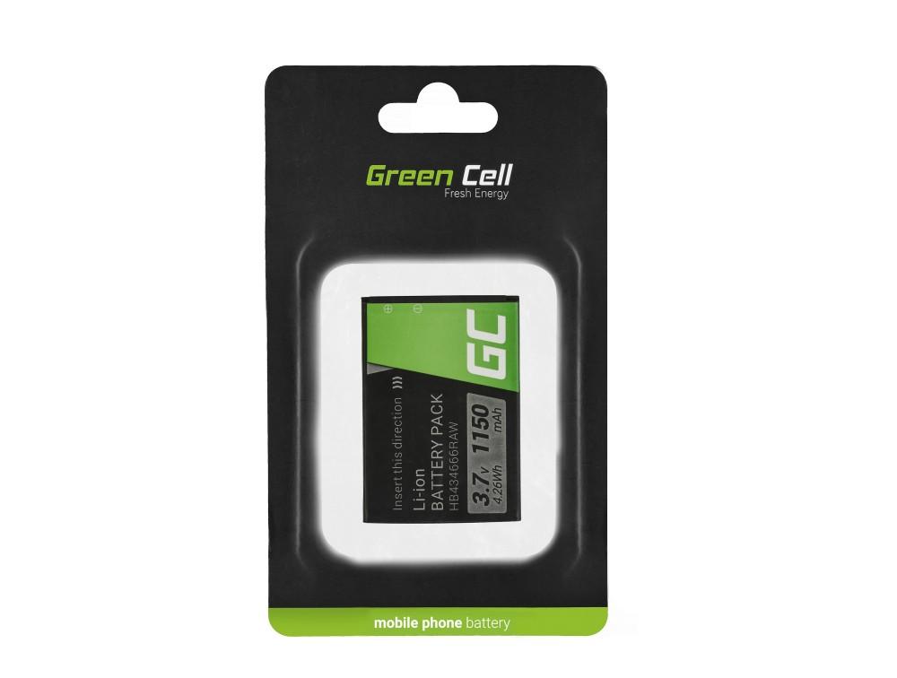 Батерия  за рутер HB434666RAW Huawei E5336 E5573 E5577  3,7V  1150mAh   GREEN CELL