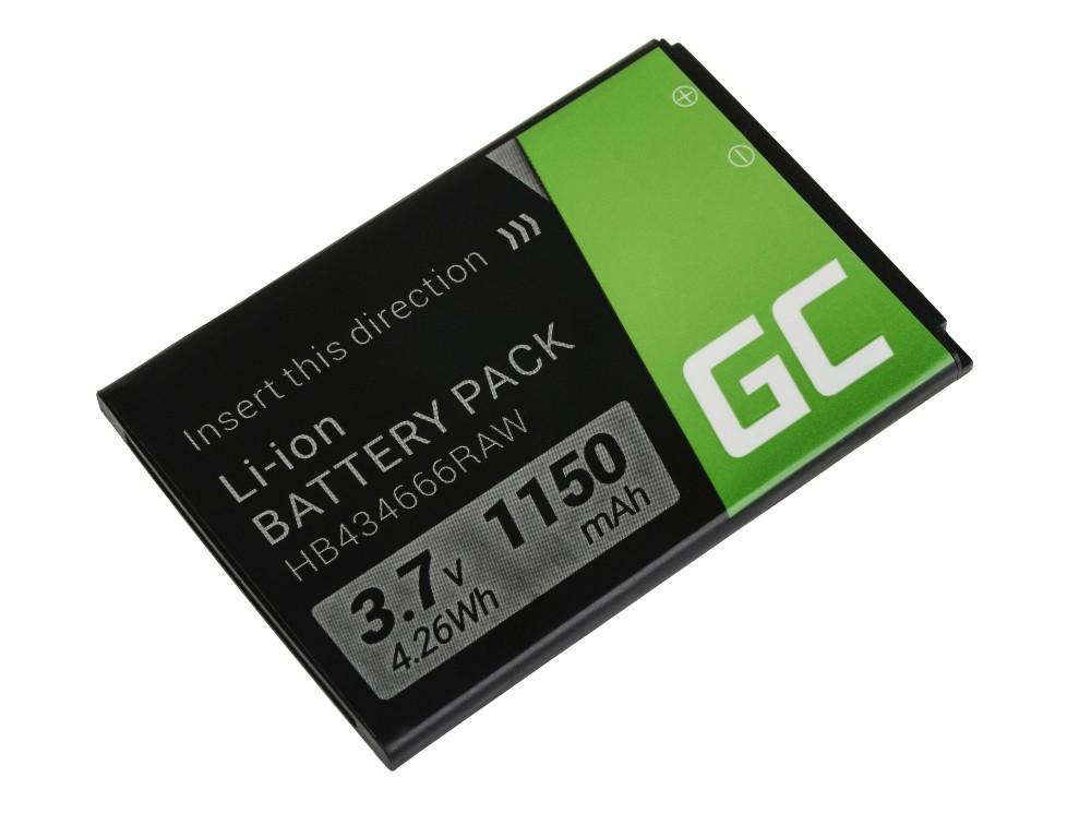 Батерия  за рутер HB434666RAW Huawei E5336 E5573 E5577  3,7V  1150mAh   GREEN CELL