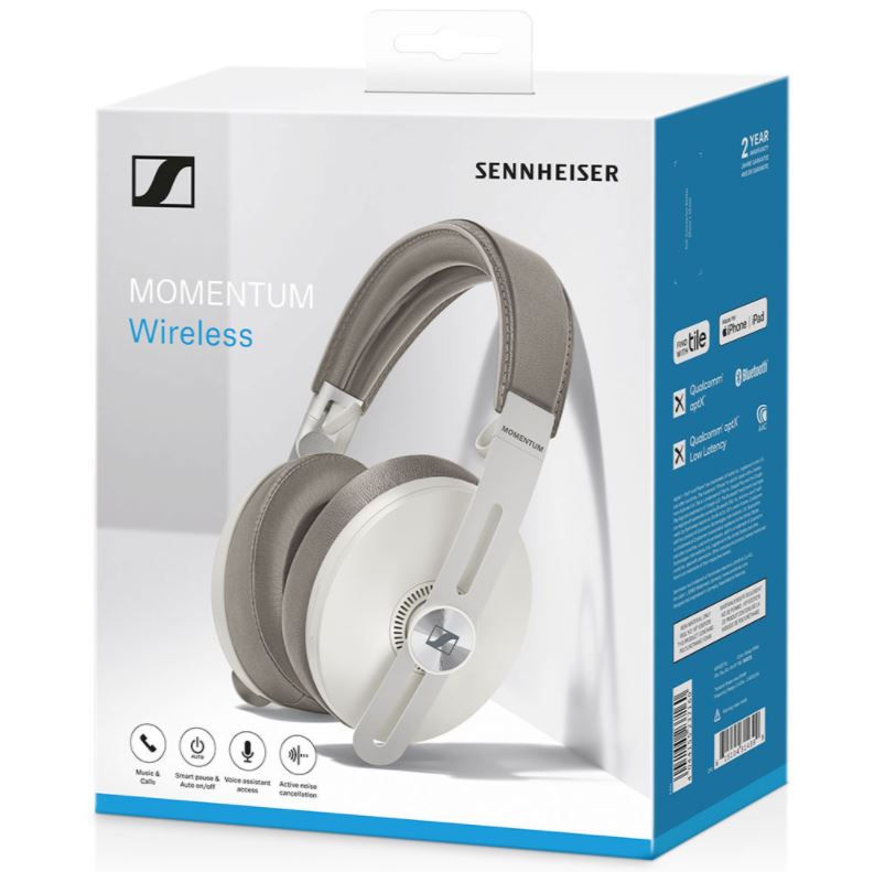 Слушалки Sennheiser MOMENTUM 3 Wireless - бели