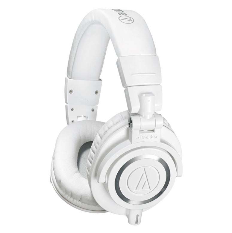 Слушалки Audio-Technica ATH-M50x - бели