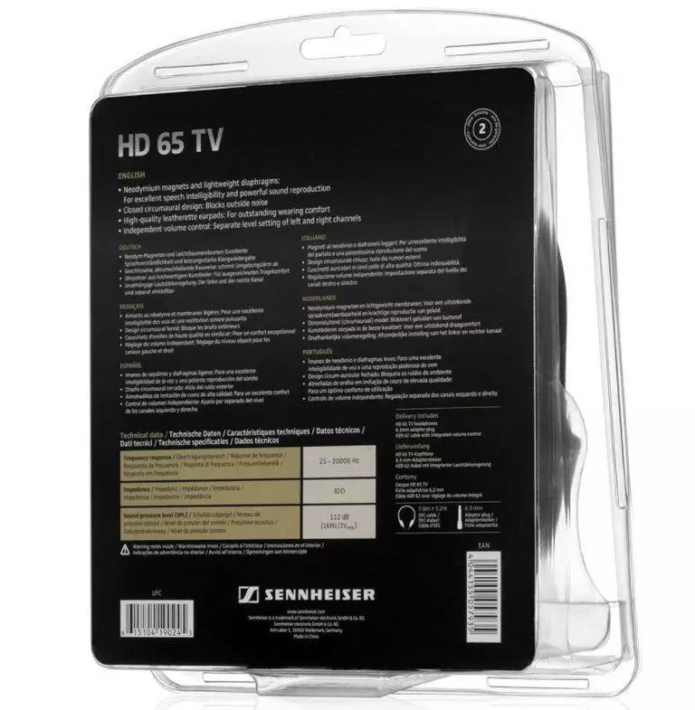 Слушалки Sennheiser HD 65 TV