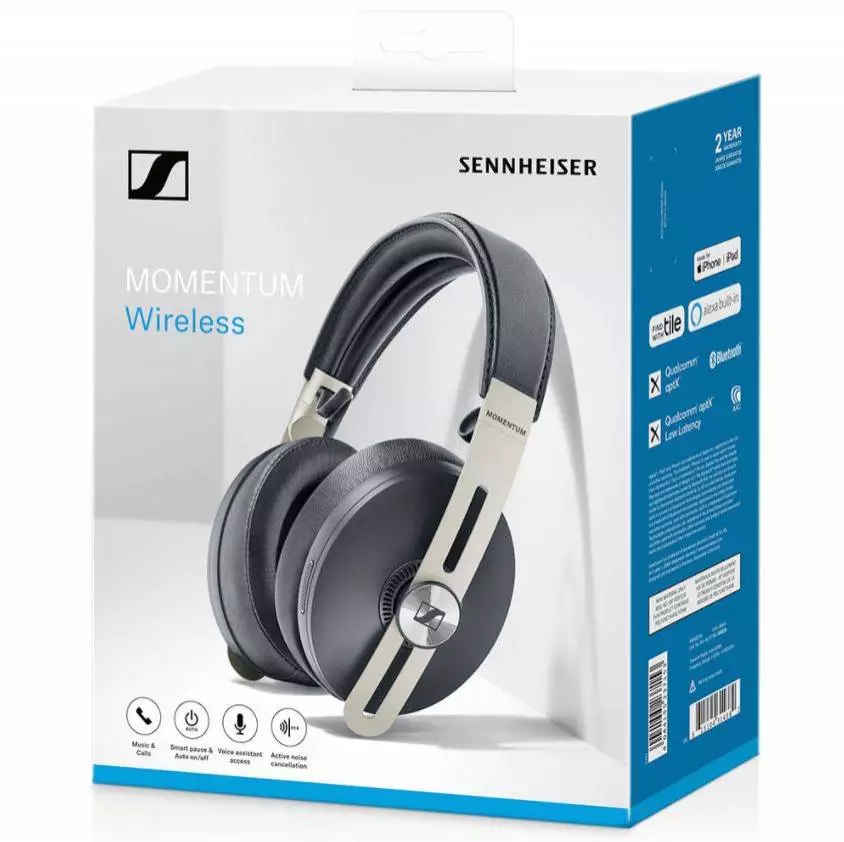 Слушалки Sennheiser MOMENTUM 3 Wireless - черни