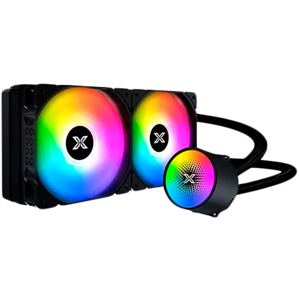 Водно охлаждане за процесор XIGMATEK Liquid Killer X 240 AIO Cooler Black ARGB