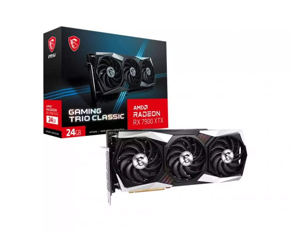 Видео картa MSI AMD Radeon RX 7900 XTX GAMING TRIO CLASSIC 24G