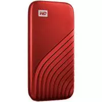 Външен диск SSD WD 1TB My Passport Portable USB 3.2 Gen 2 Red