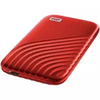 Външен диск SSD WD 1TB My Passport Portable USB 3.2 Gen 2 Red