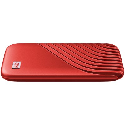 Външен диск SSD WD 2TB My Passport Portable USB 3.2 Gen 2 Red