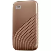Външен диск SSD WD 500GB My Passport Portable USB 3.2 Gen 2 Gold