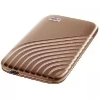 Външен диск SSD WD 500GB My Passport Portable USB 3.2 Gen 2 Gold