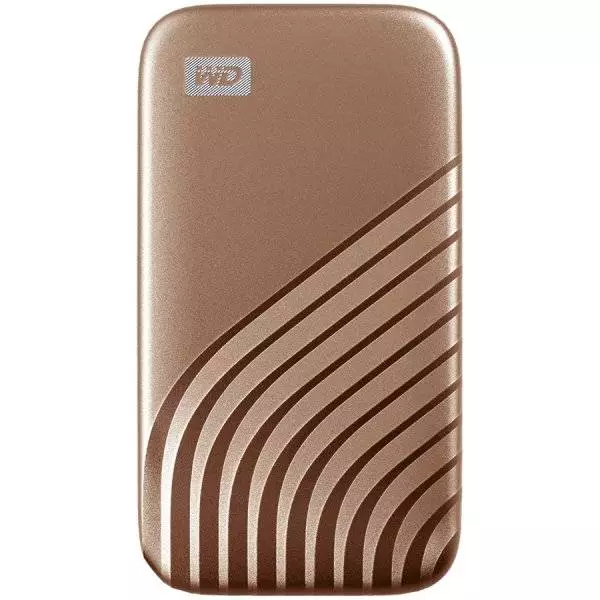 Външен диск SSD WD 1TB My Passport Portable USB 3.2 Gen 2 Gold