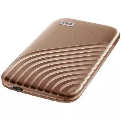 Външен диск SSD WD 1TB My Passport Portable USB 3.2 Gen 2 Gold