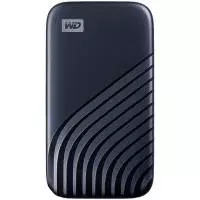 Външен диск SSD WD 1TB My Passport Portable USB 3.2 Gen 2 Midnight Blue