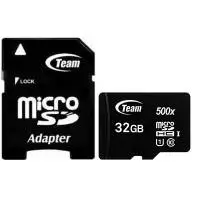 Карта памет Team Group microSDHC 32GB SDMIC+ADAP UHS-I CL10 - TUSDH32GCL10U03