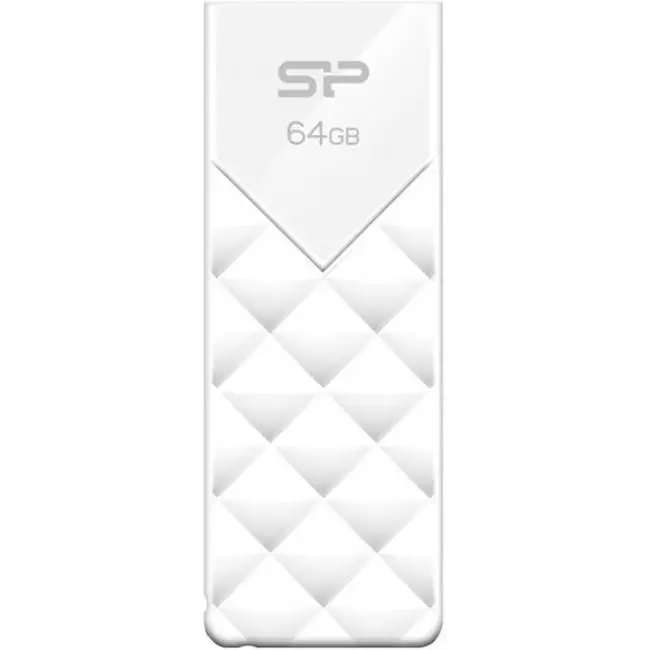 USB памет Silicon Power Blaze B03 64GB USB 3.2 Gen 1 White - SP064GBUF3B03V1W