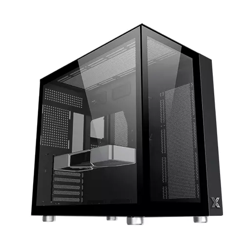 Кутия XIGMATEK AQUARIUS PRO Mid-Tower TG ATX Case Black